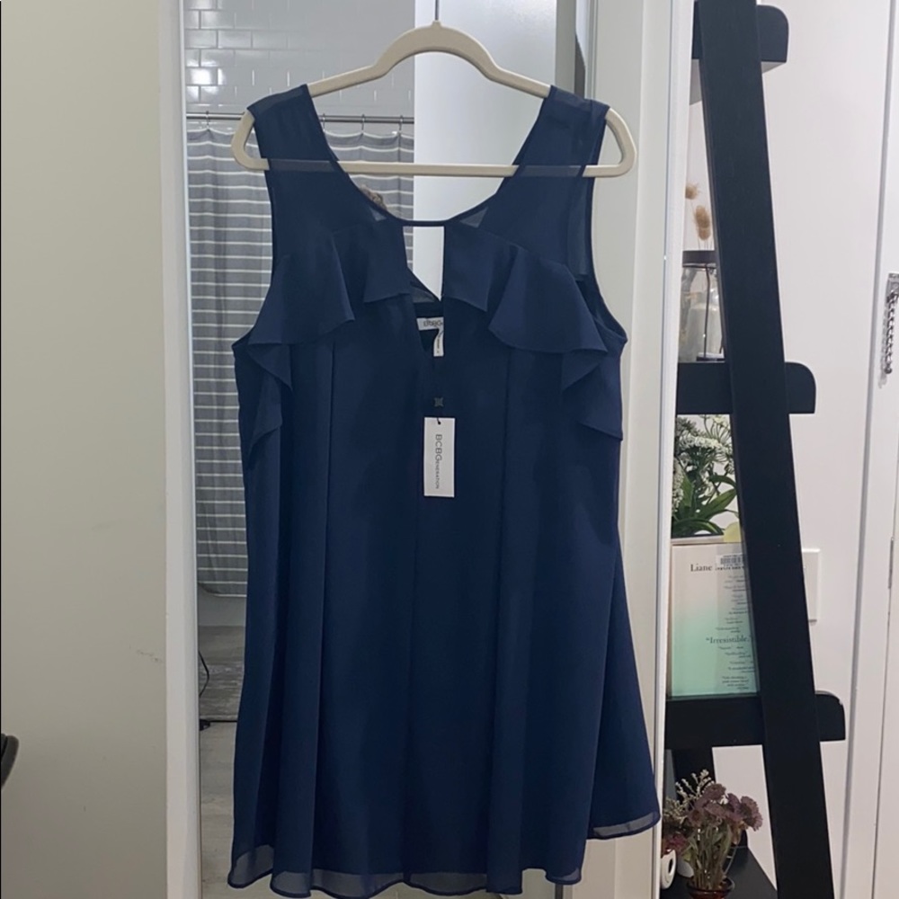 BCBG Generation Dark Navy Short Dress